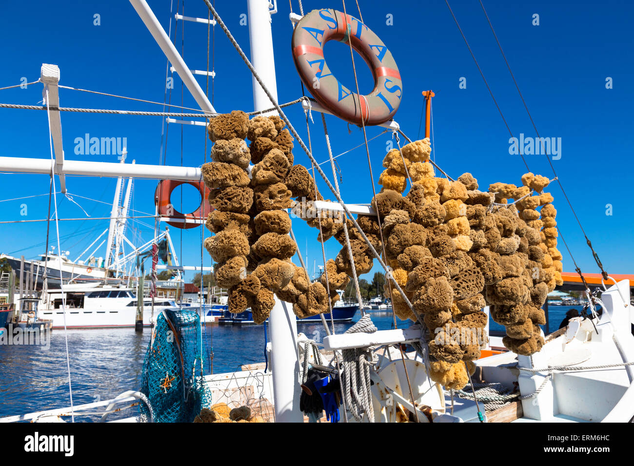 Tarpon Springs Historic District, Florida, USA Stock Photo Alamy