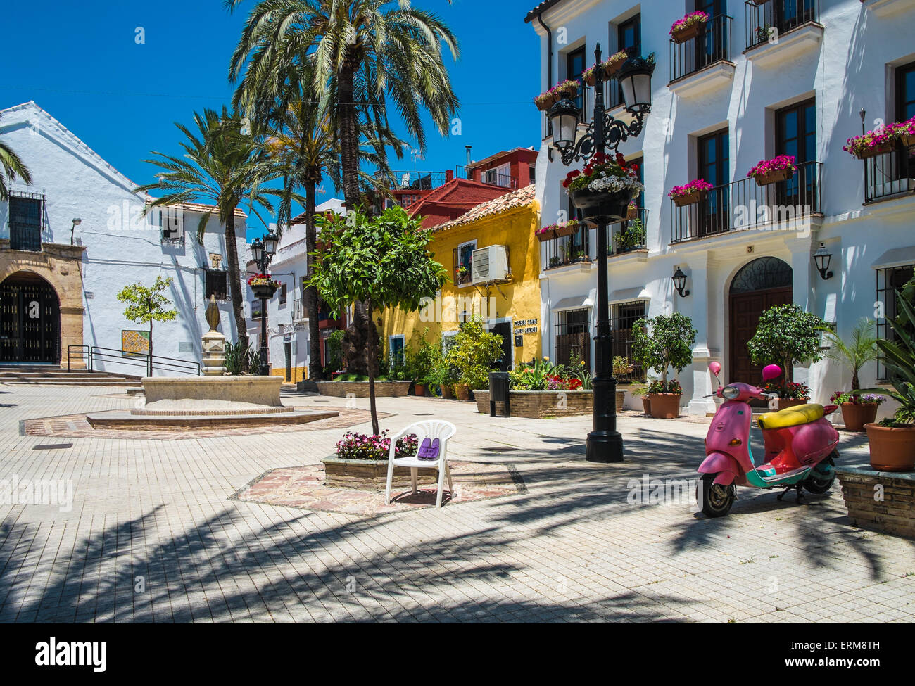 summer in Marbella Stock Photo