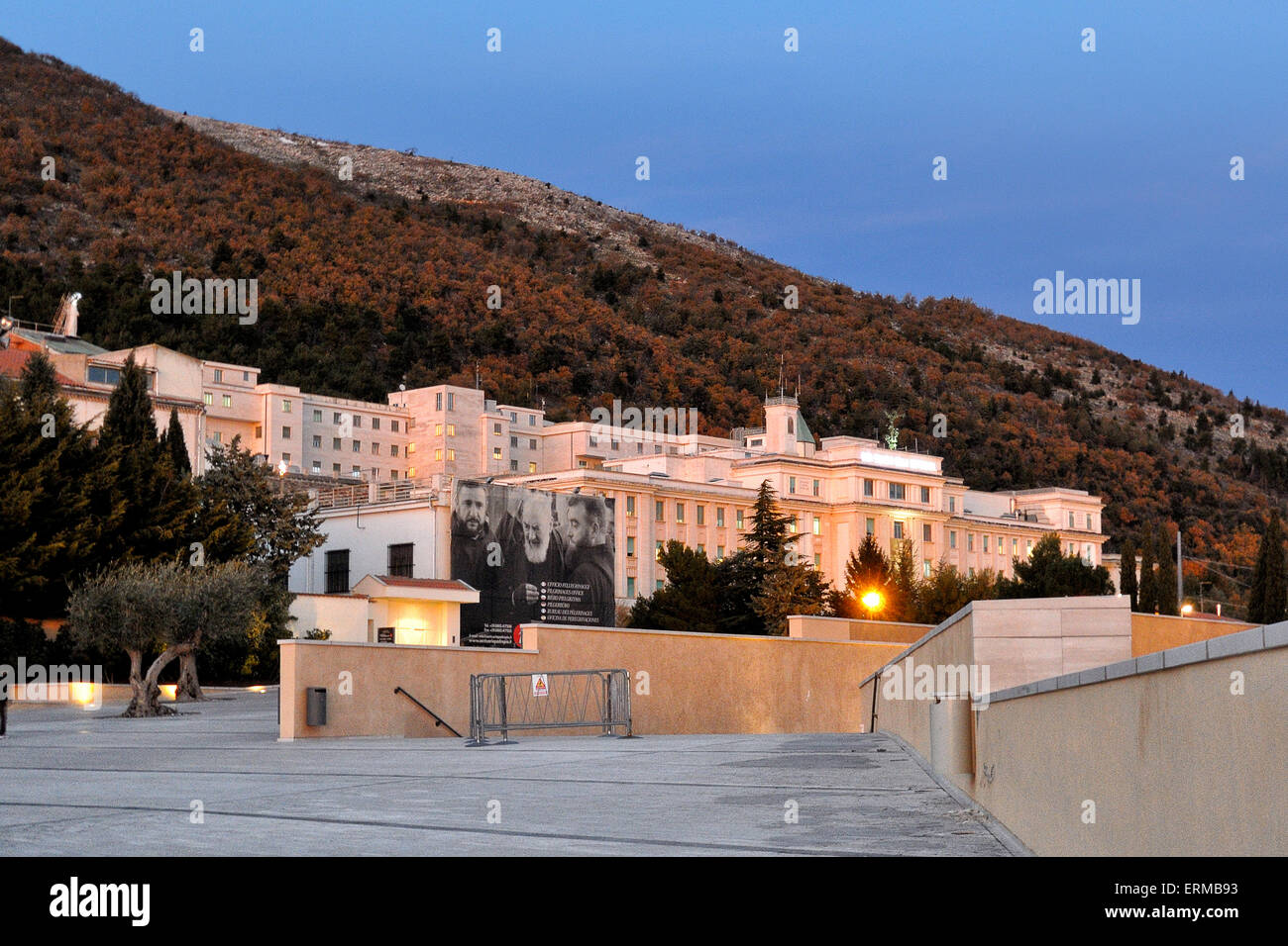 Apulia San Giovanni Rotondo The sanctuary of S. Pius Hospital House