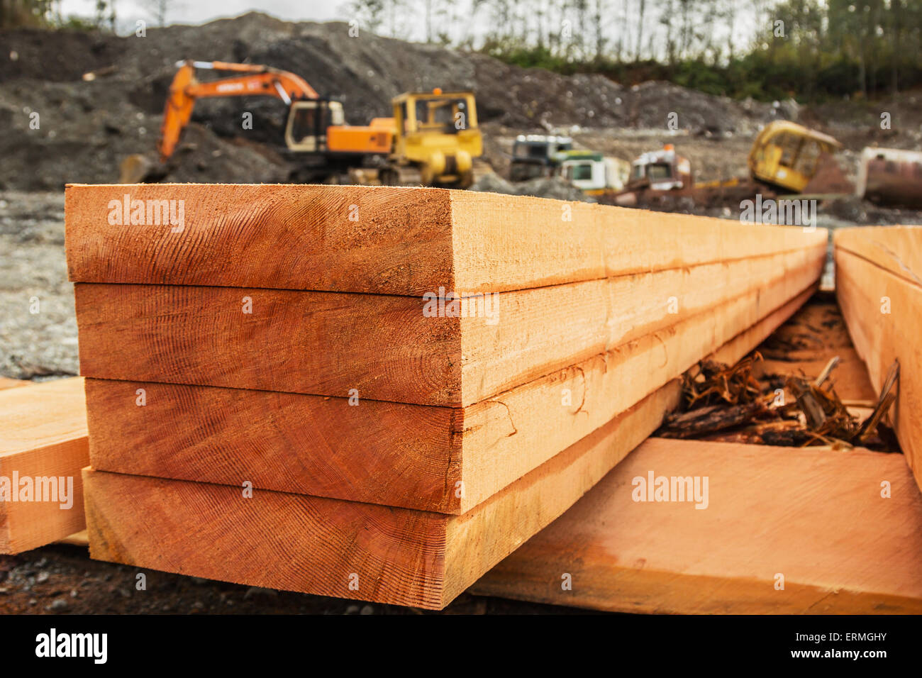 Logging truck vancouver island bc hires stock photography and images