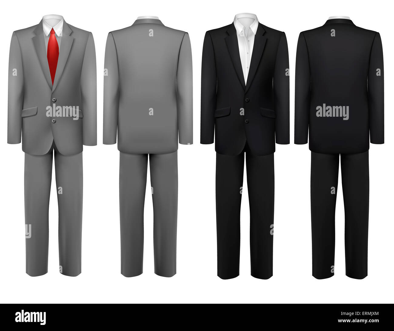 Classic black wedding suits men hi-res stock photography and images - Alamy