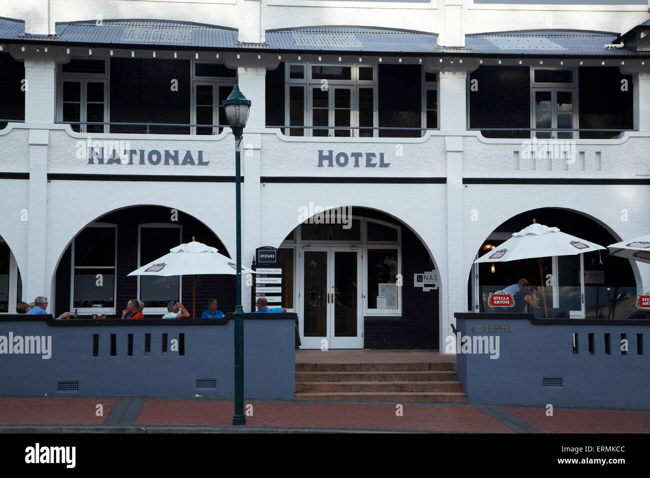 National Hotel, Cambridge, Waikato, North Island, New Zealand Stock Photo
