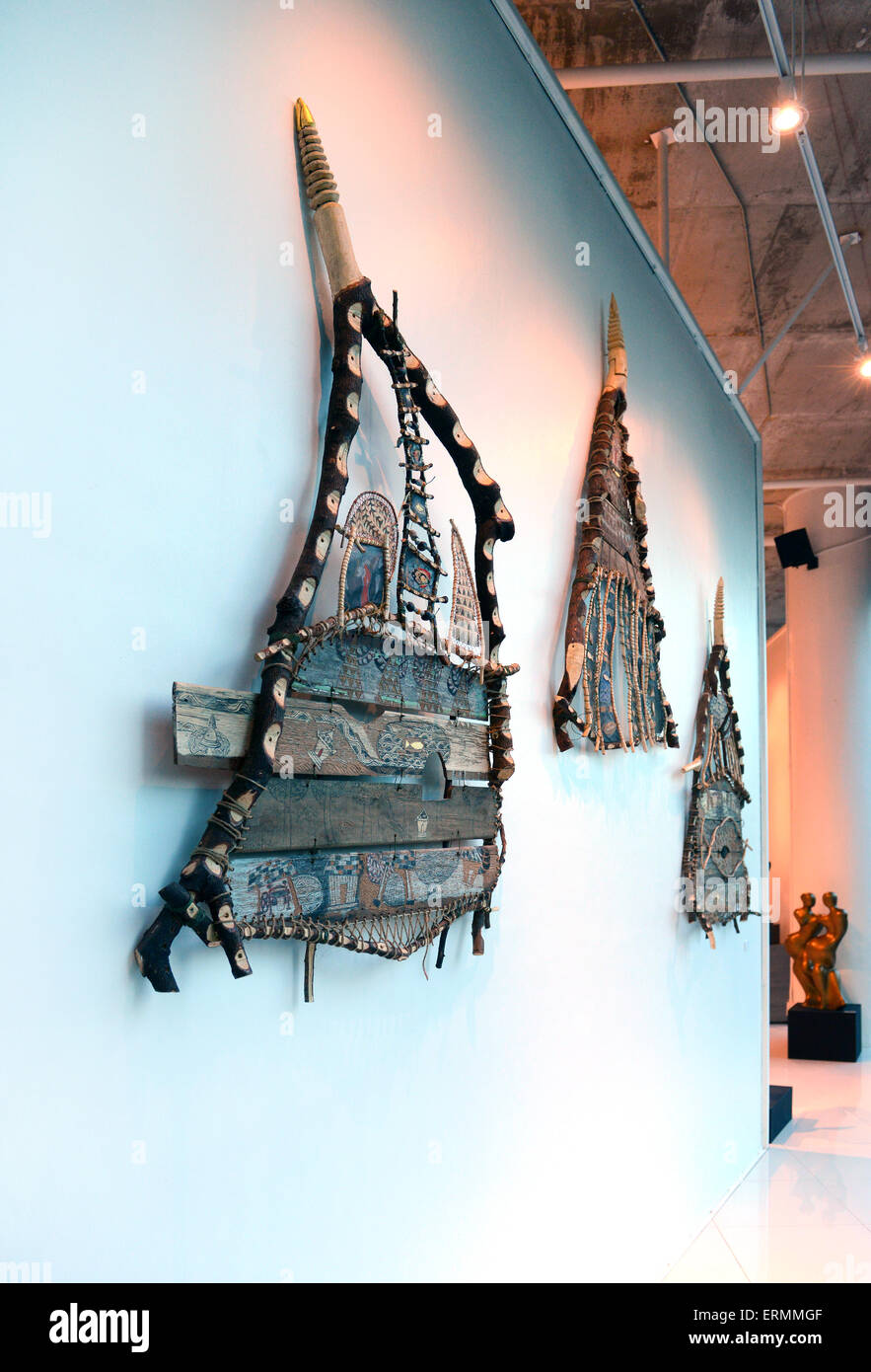 BANGKOK NOVEMBER 28 Thai Contemporary Art Exhibition on November 28