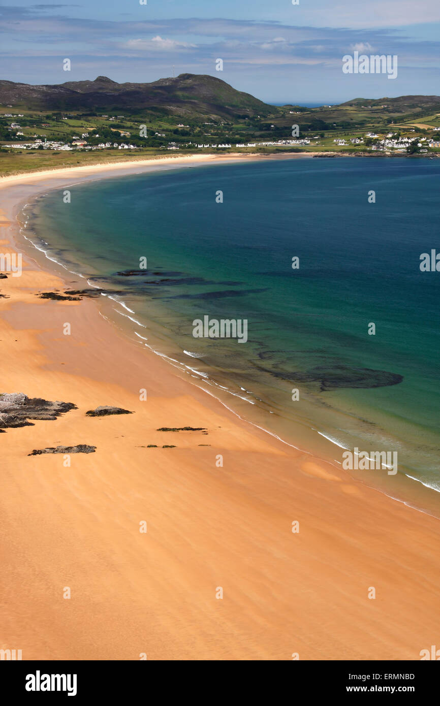 Donegal beach portsalon ballymastocker hires stock photography and