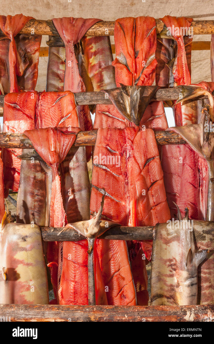 Drying rack alaska hi-res stock photography and images - Alamy