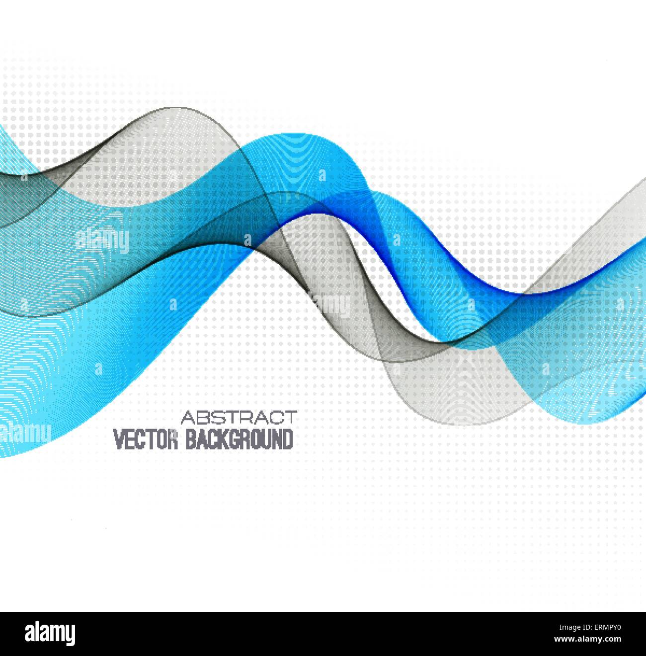 Vector Abstract Blue Curved Lines Background Template Brochure Design Stock Vector Image And Art