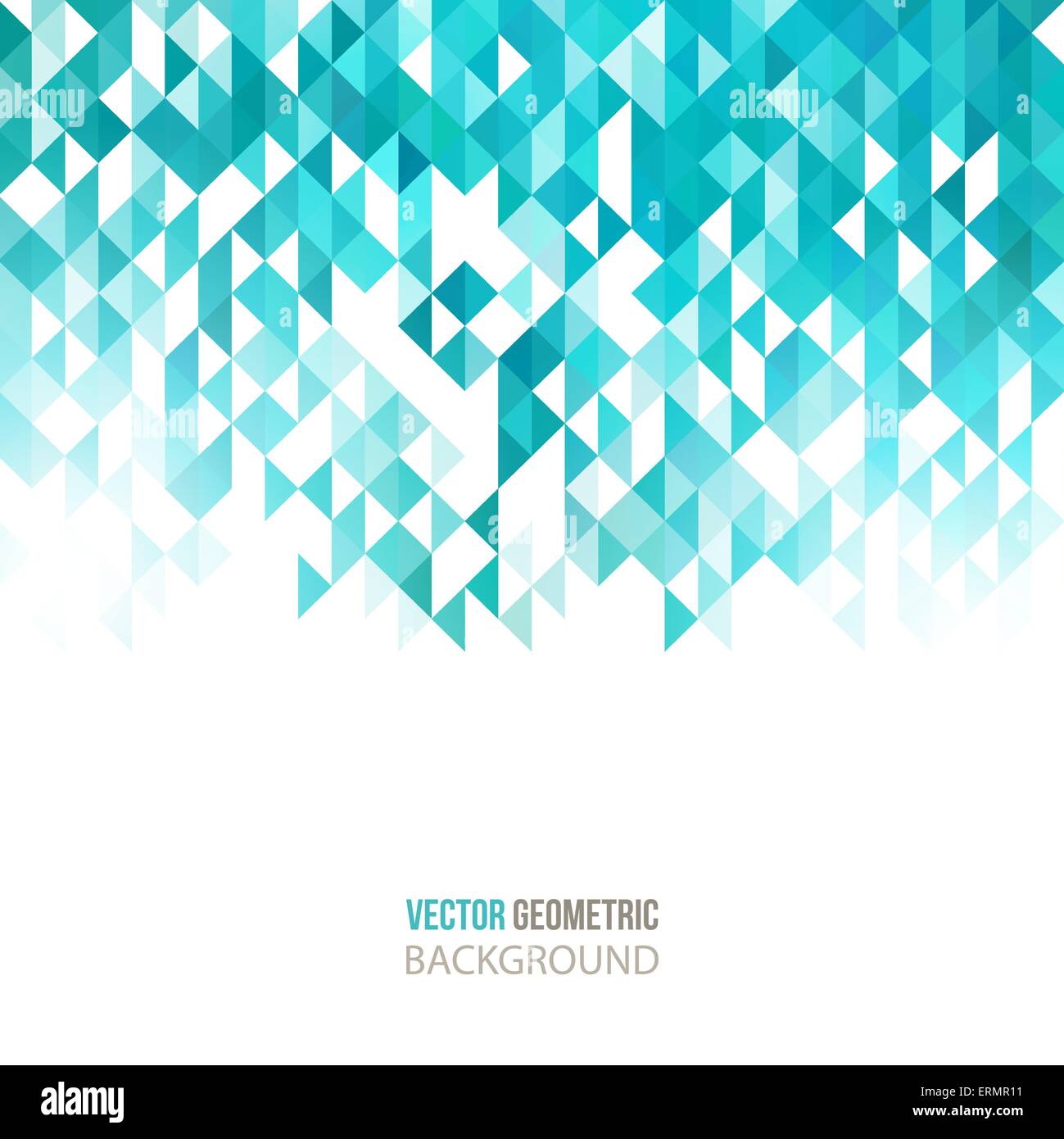 Abstract geometric background with color triangles. Vector illustration ...