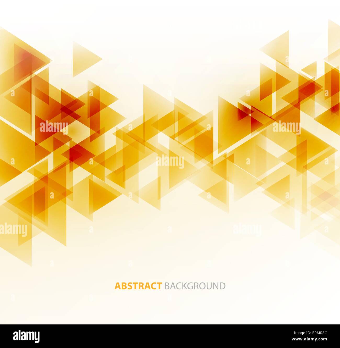 Abstract geometric background with transparent triangles. Vector ...