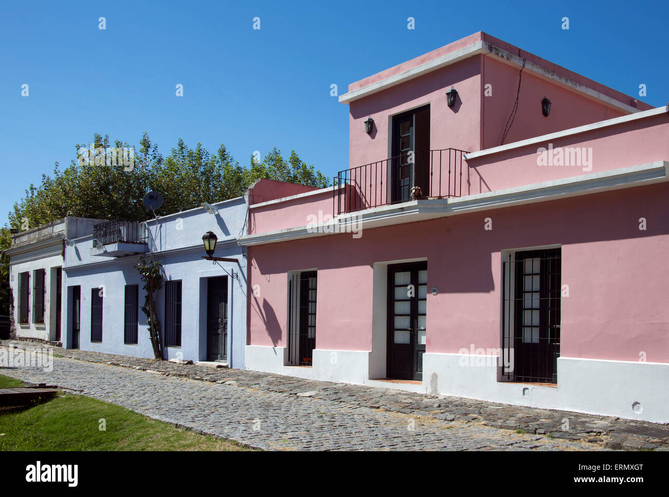 Colonial restored houses Plaza d' Armas historic colonial quarter