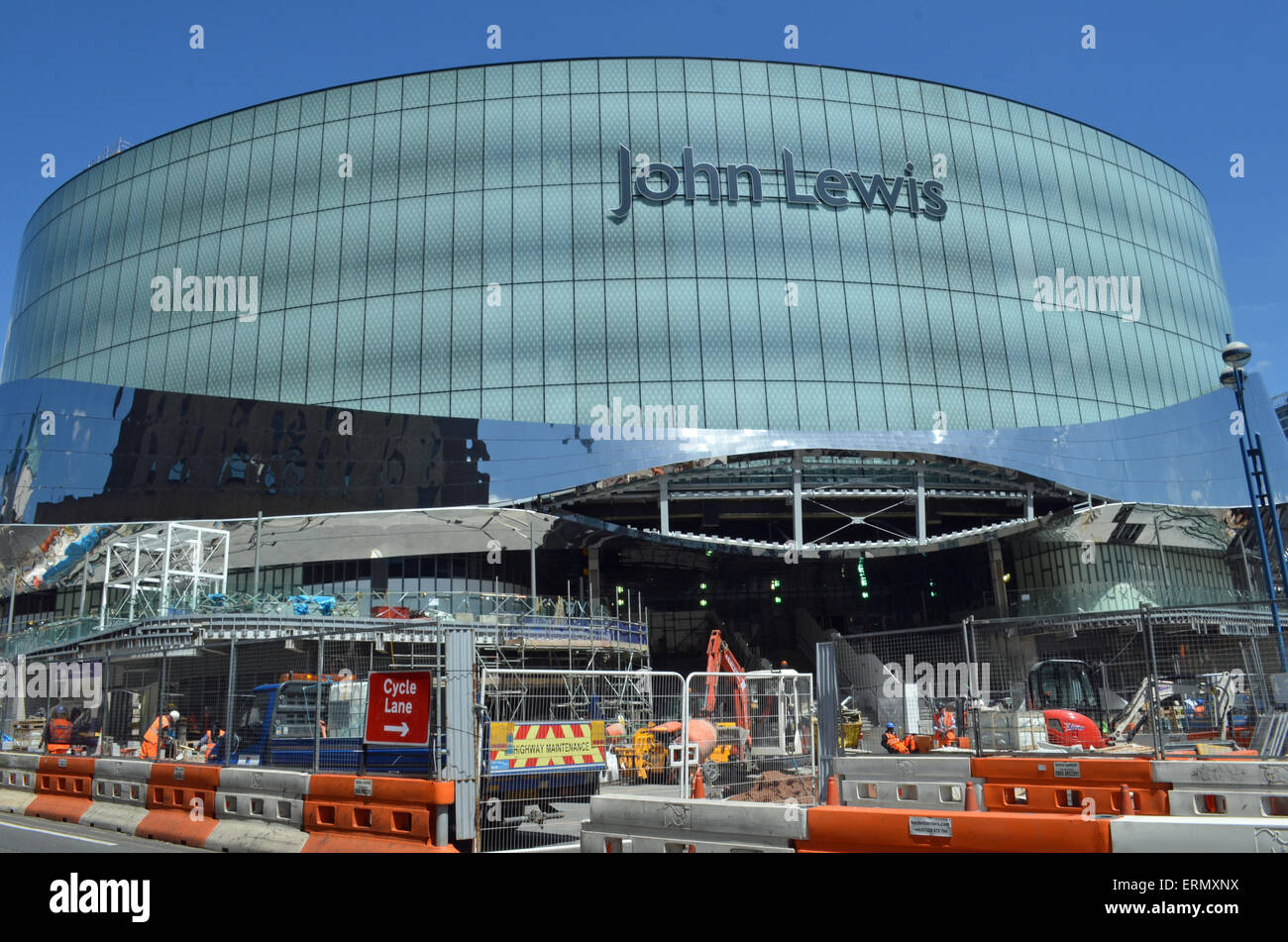 John Lewis store in Birmingham Stock Photo Alamy