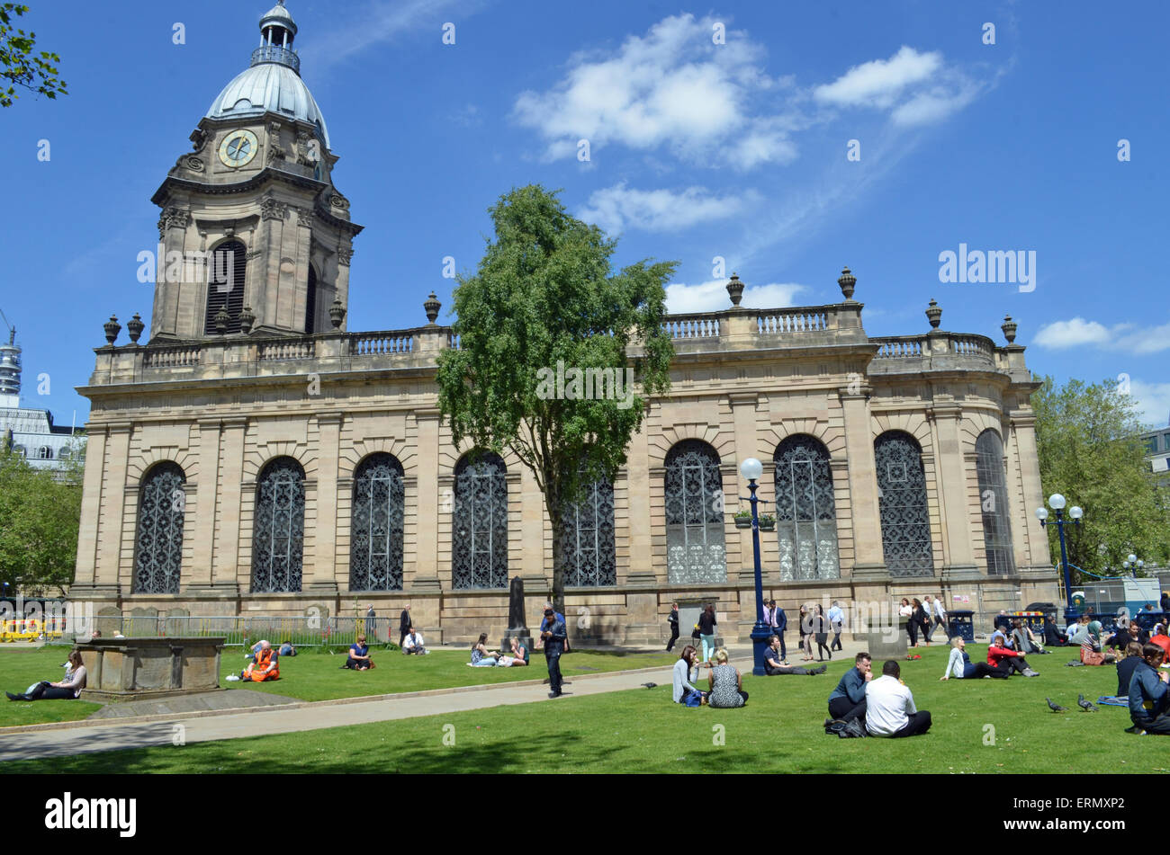 St Philip's Cathedral Stock Photo