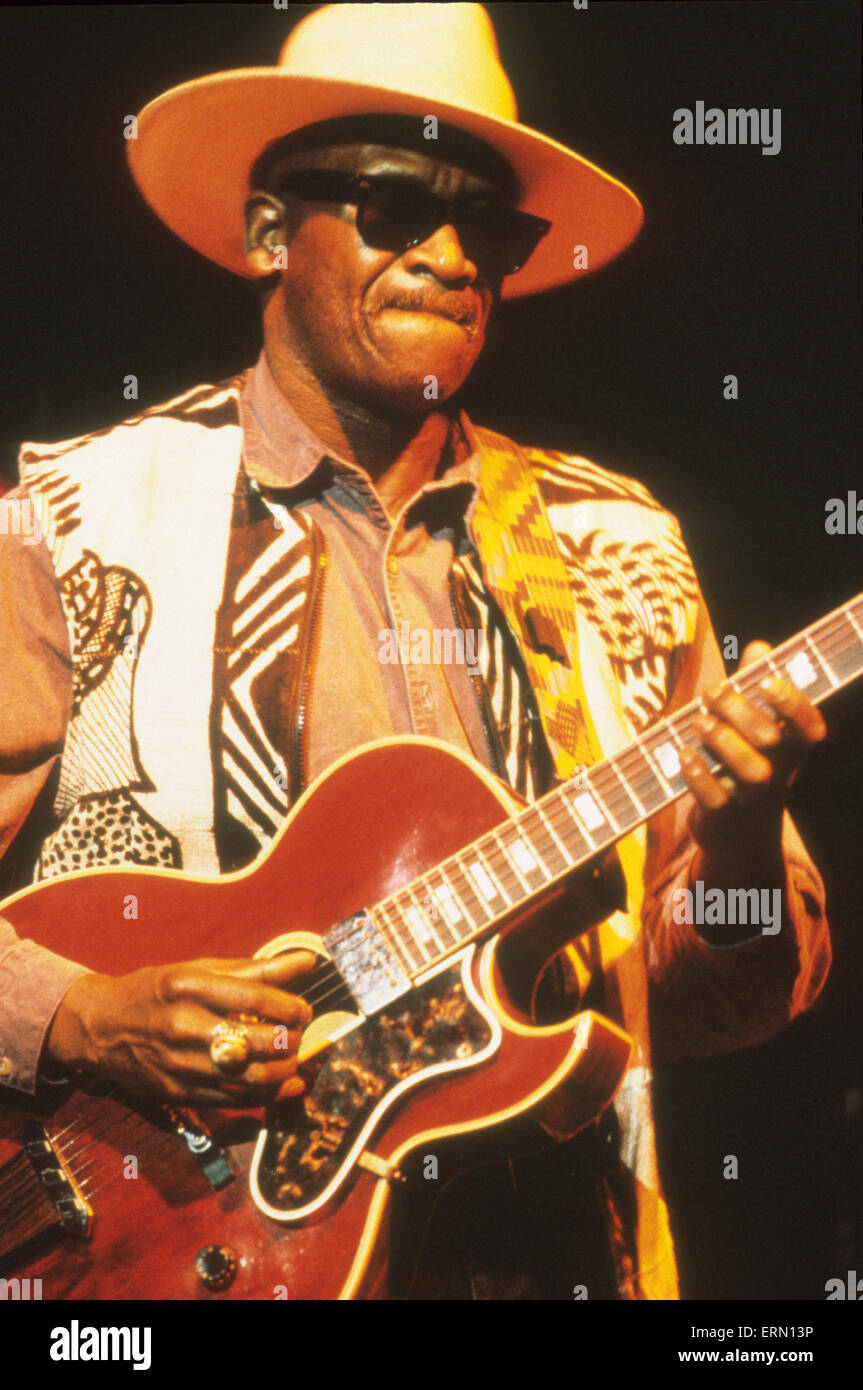 TAJ MAHAL US Blues musician in July 1997 Stock Photo
