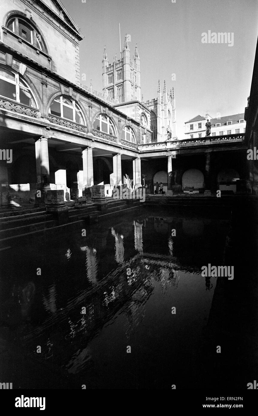 Bath Spa, Pump Rooms, 10th November 1966 Stock Photo