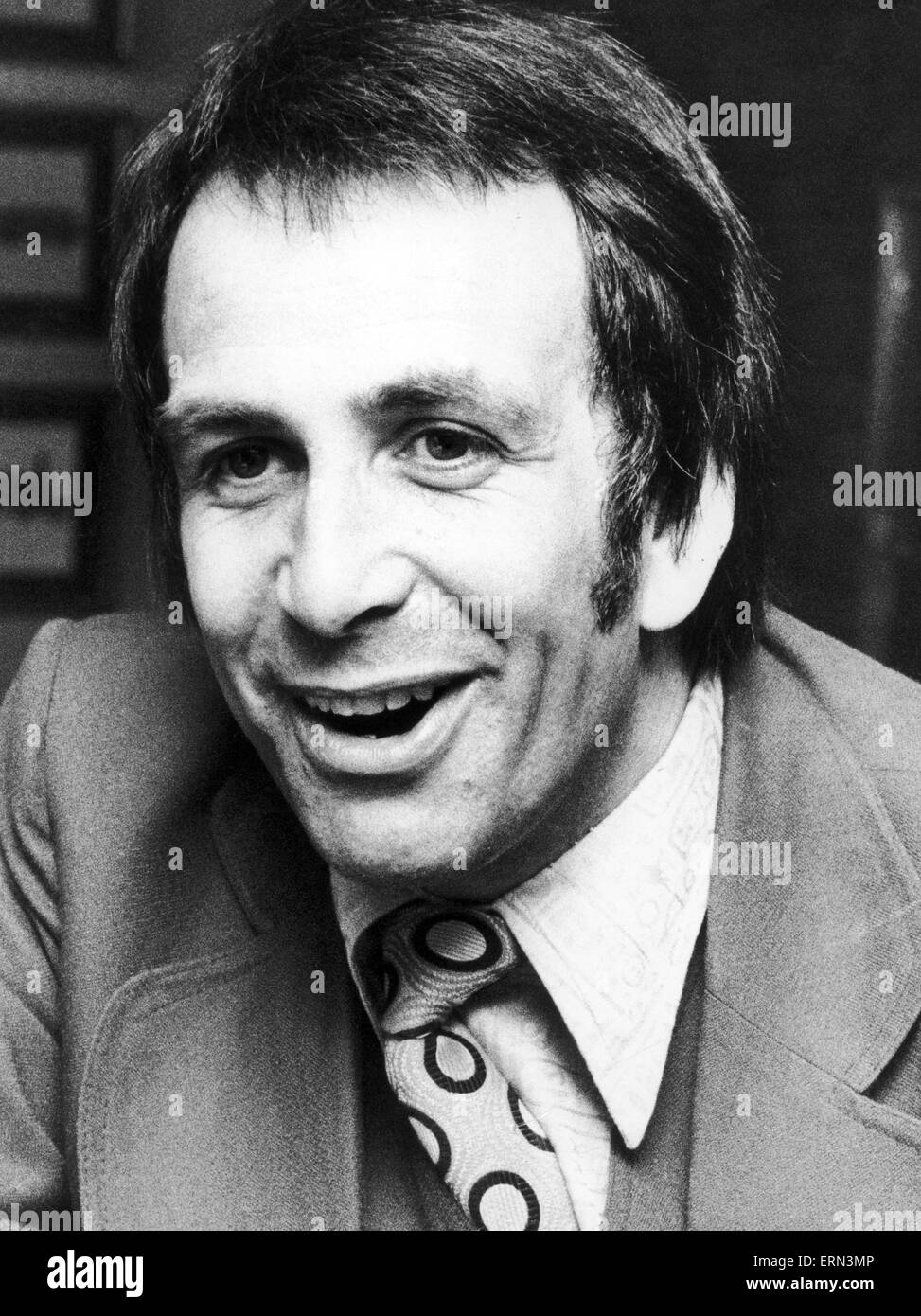 Don Maclean, actor and comedian, 18th May 1973. Stock Photo