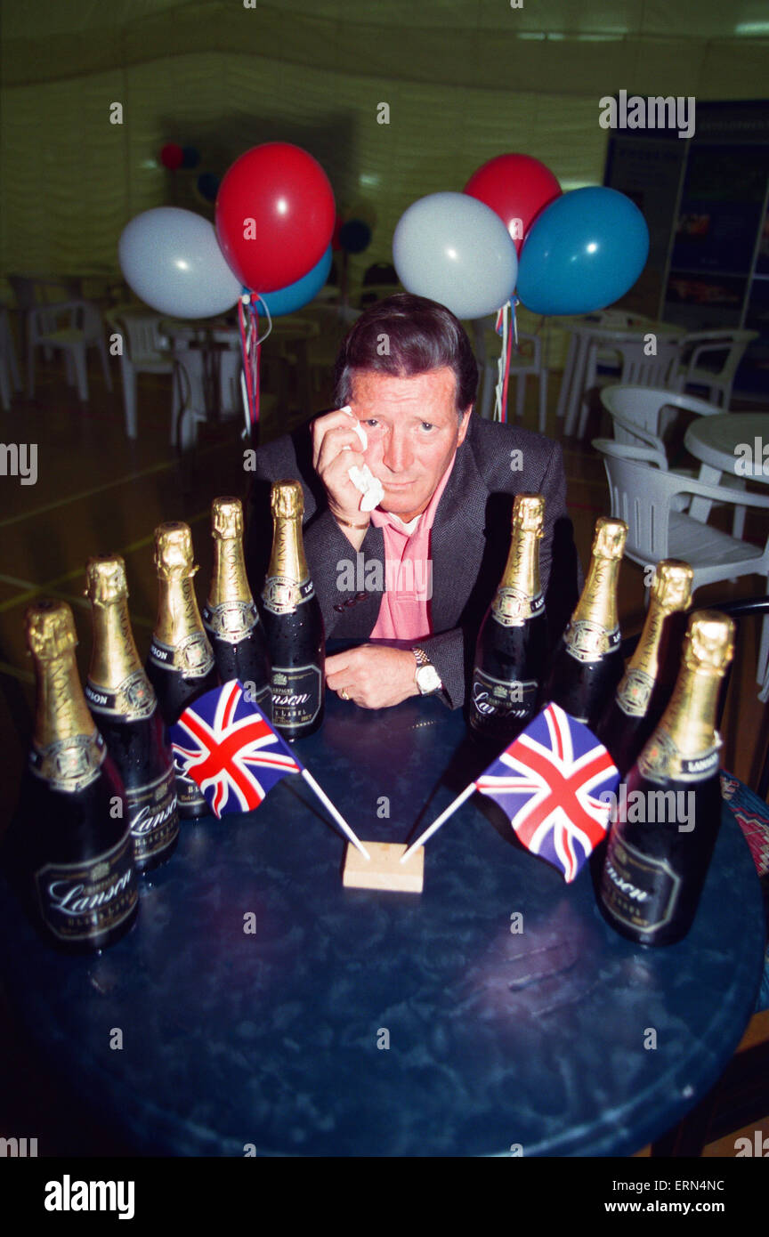 Coronation Street Stars at Olympic Announcement in Castlefield Manchester, 23rd September 1993. Stock Photo