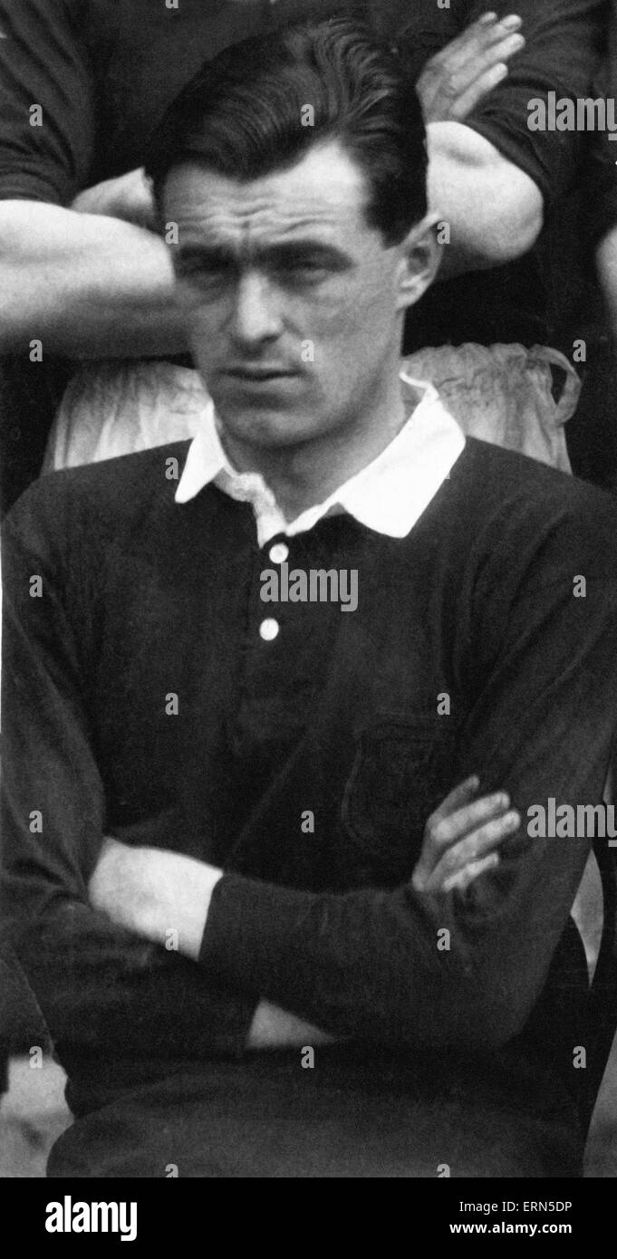 Birmingham City footballer Johnnie Crosbie, circa 1925. Stock Photo