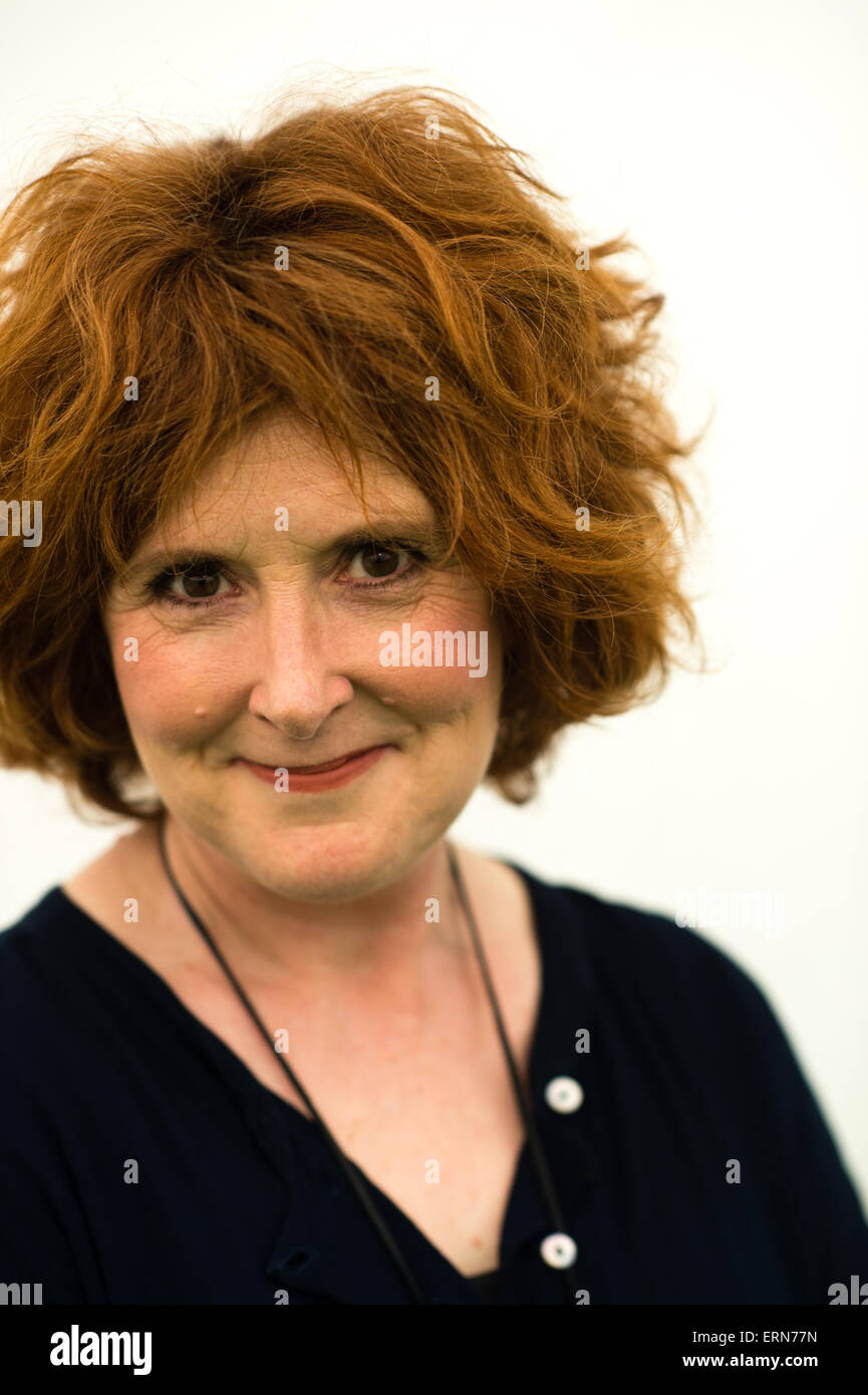 MOIRA YOUNG, Science fiction writer, Author of the 'Dustland' trilogy - at the  Hay Literature Festival , Wednesday May 27 2015 Stock Photo