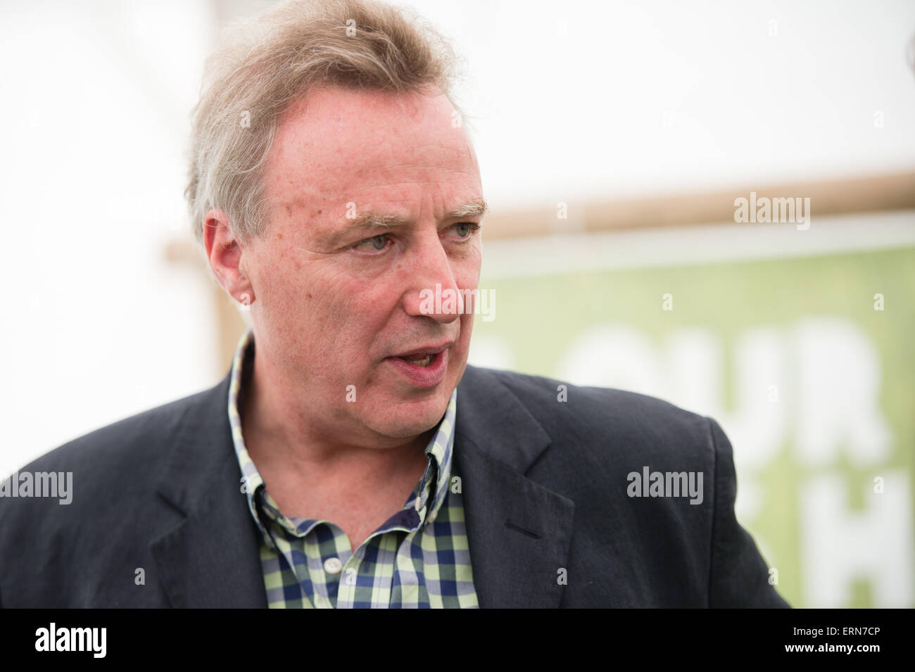 SIMON SZRETER, economic historian and academic activist, at the Hay