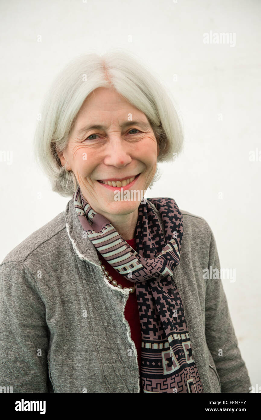 Emma Rothschild,  British economic historian who is a Professor of History at Harvard University. She is also the director of the Joint Centre for History and Economics at Harvard University and an honorary Professor of History and Economics at the University of Cambridge.  Hay Literature Festival 2015 Stock Photo