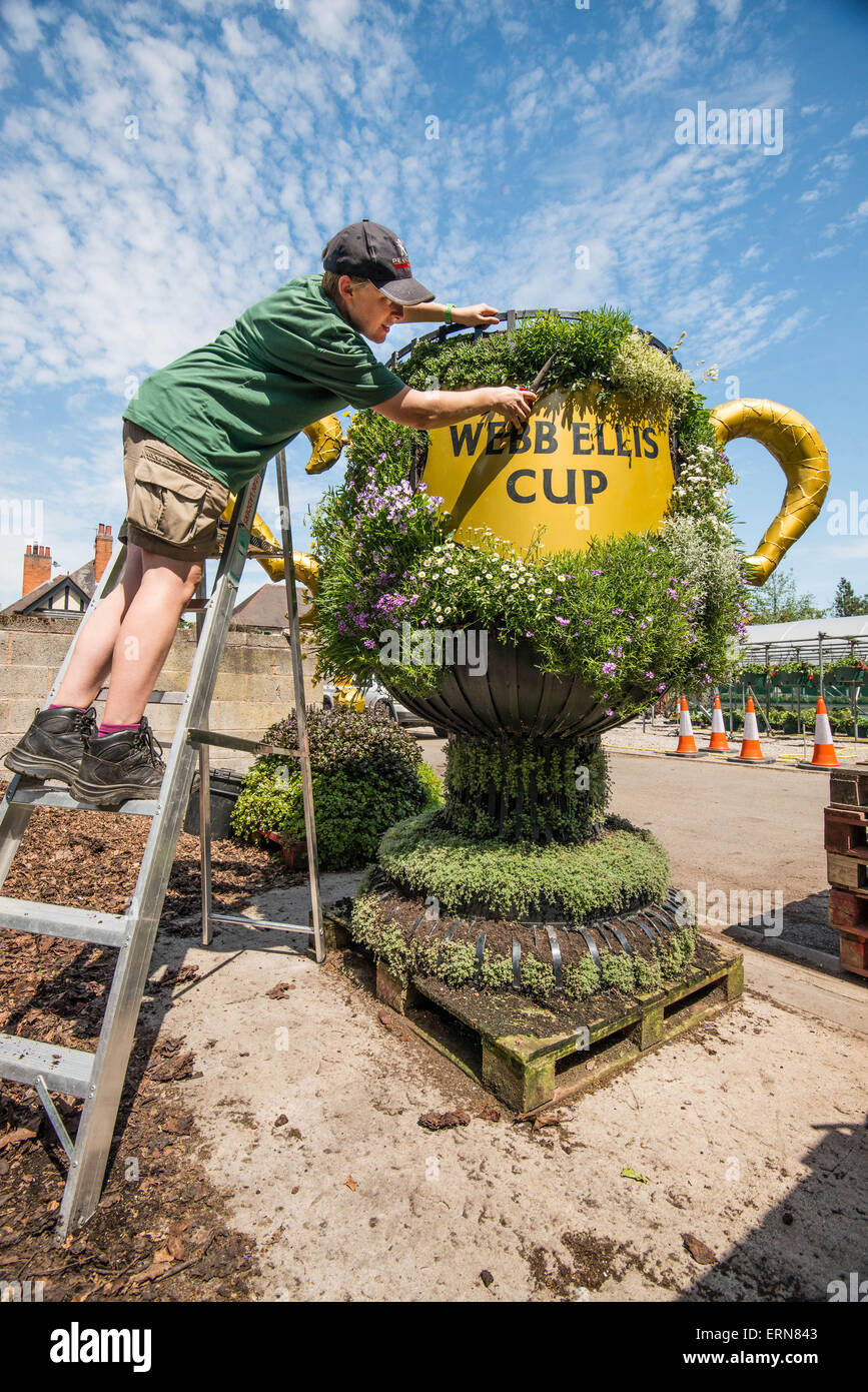 Council gardener hires stock photography and images Alamy