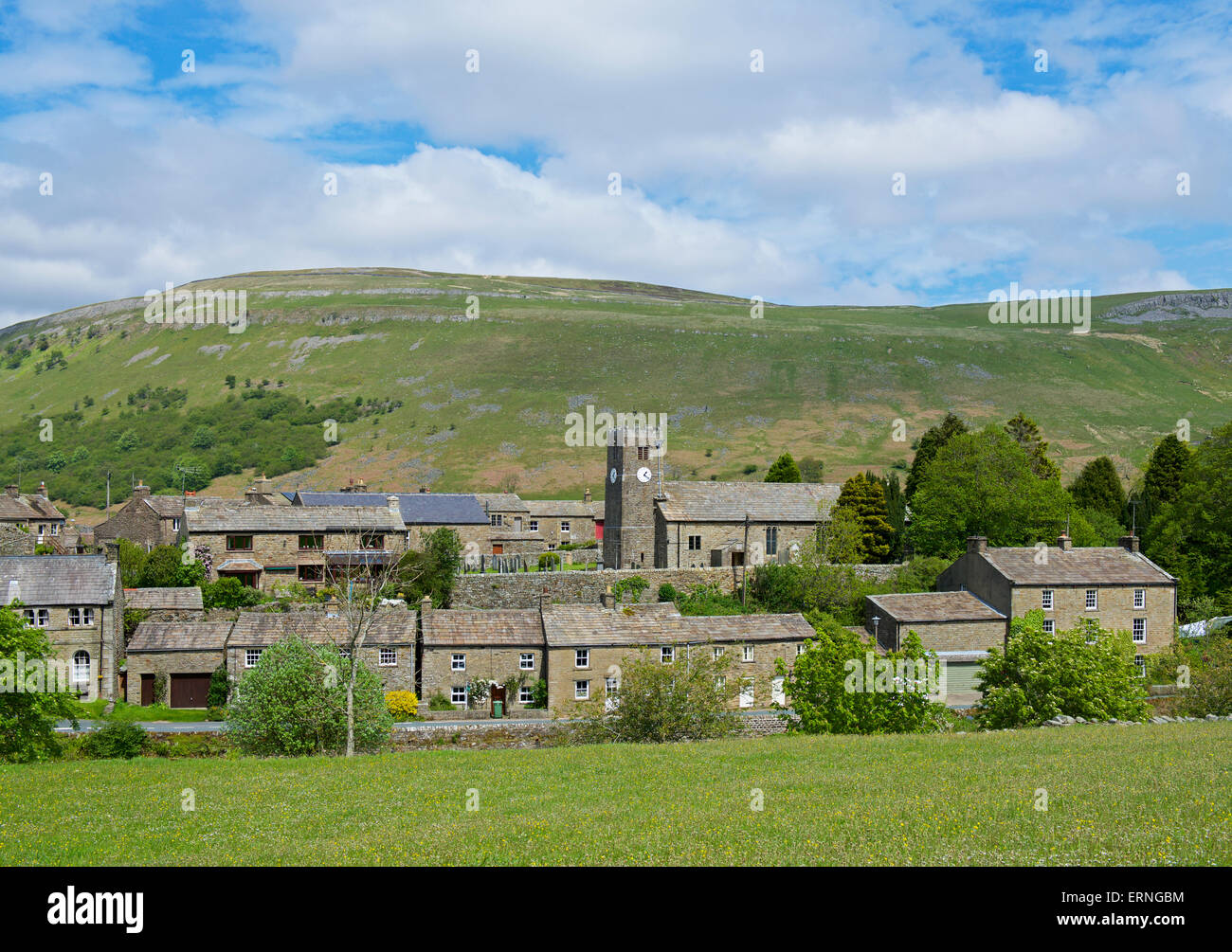 The village of Muker, Swaledale, Yorkshire Dales National Park, North