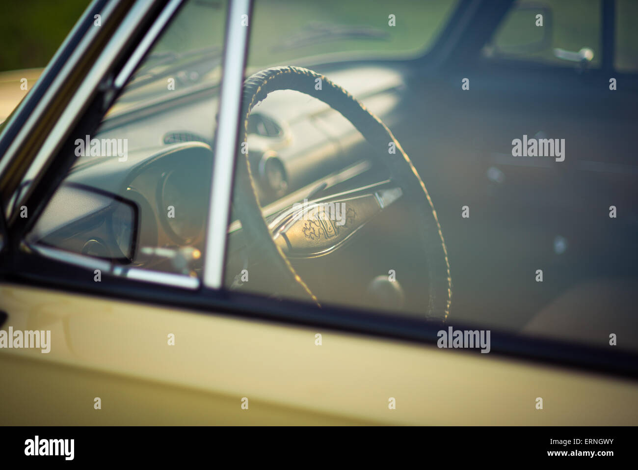 Old Soviet car Lada 1600 (VAZ-2106) (1300) (salon Stock Photo - Alamy