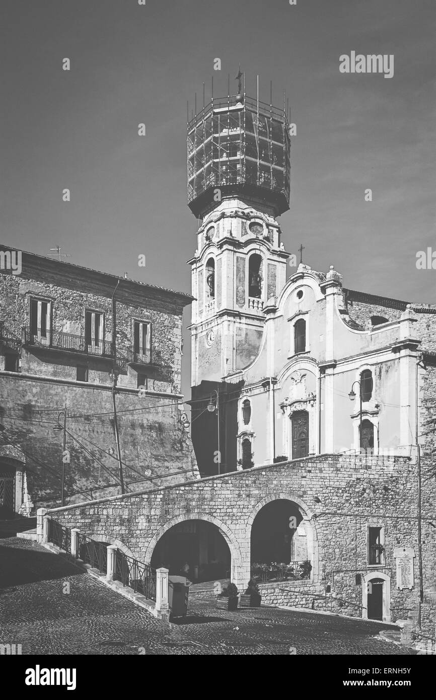 Europe bell tower Black and White Stock Photos & Images - Alamy