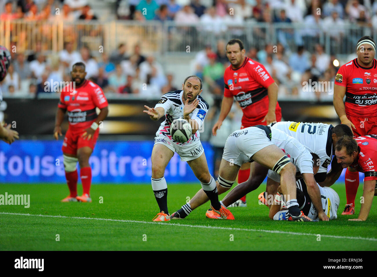 Toulon, France. 05th June, 2015. Top14 rugby league semi-final. Toulon ...