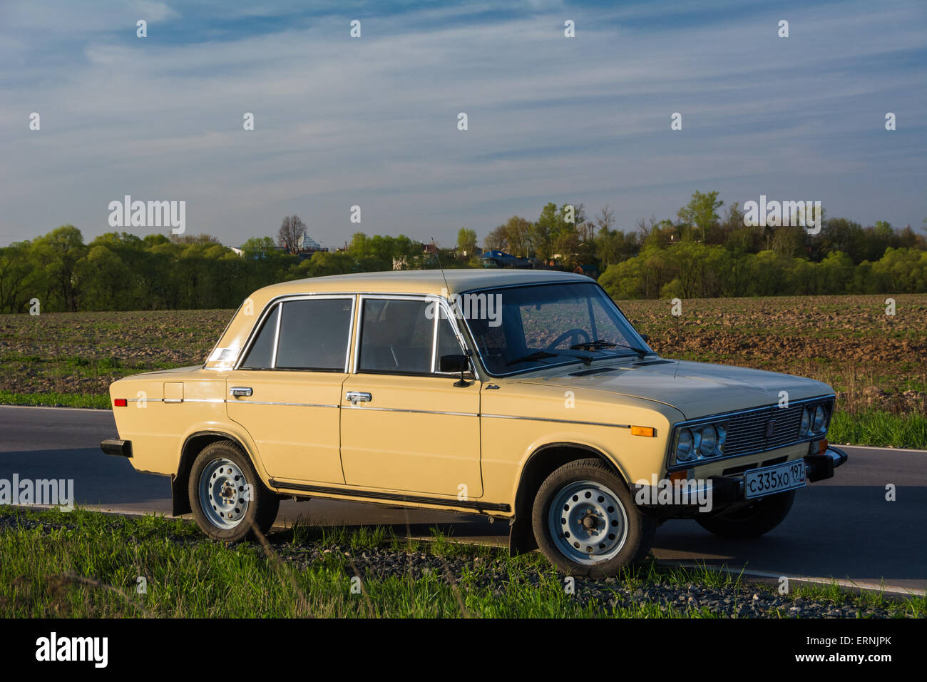 Soviet and Russian car Lada 1600 (VAZ-2106) Stock Photo