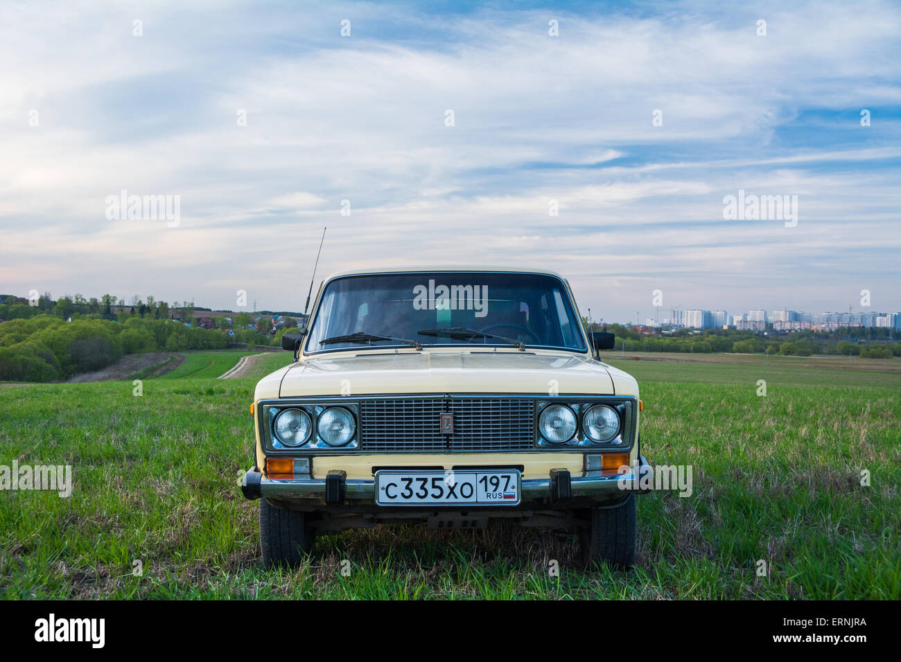Soviet and Russian car Lada 1600 (VAZ-2106) Stock Photo
