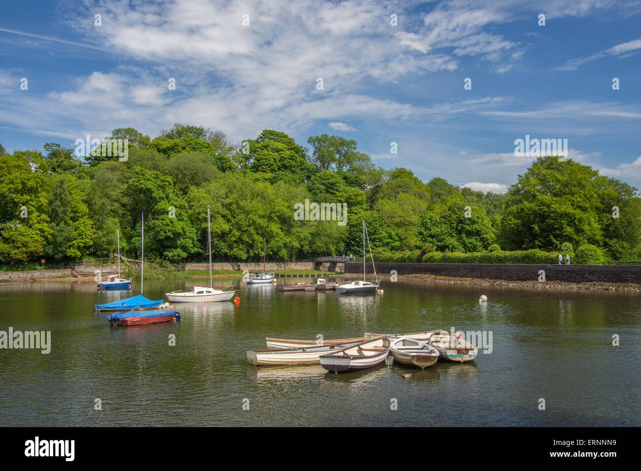 Rudyard Lake near Leek, Staffordshire, England. Stock Photo