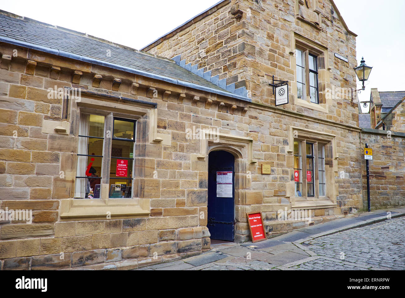 World Heritage Site Visitor Centre Owengate Durham UK Stock Photo Alamy