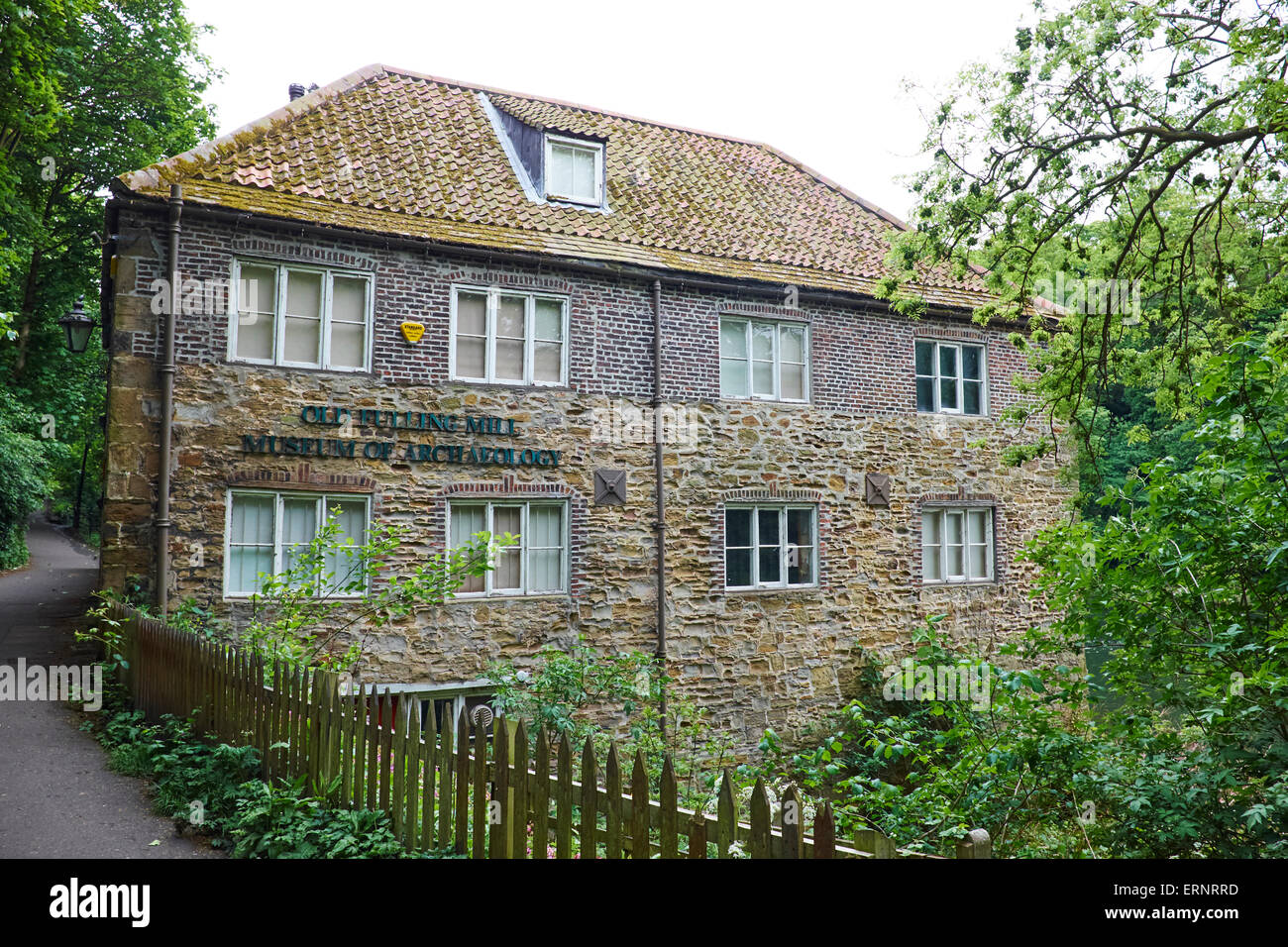 Museum Of Archaeology In The Old Fulling Mill The Banks Durham UK Stock Photo