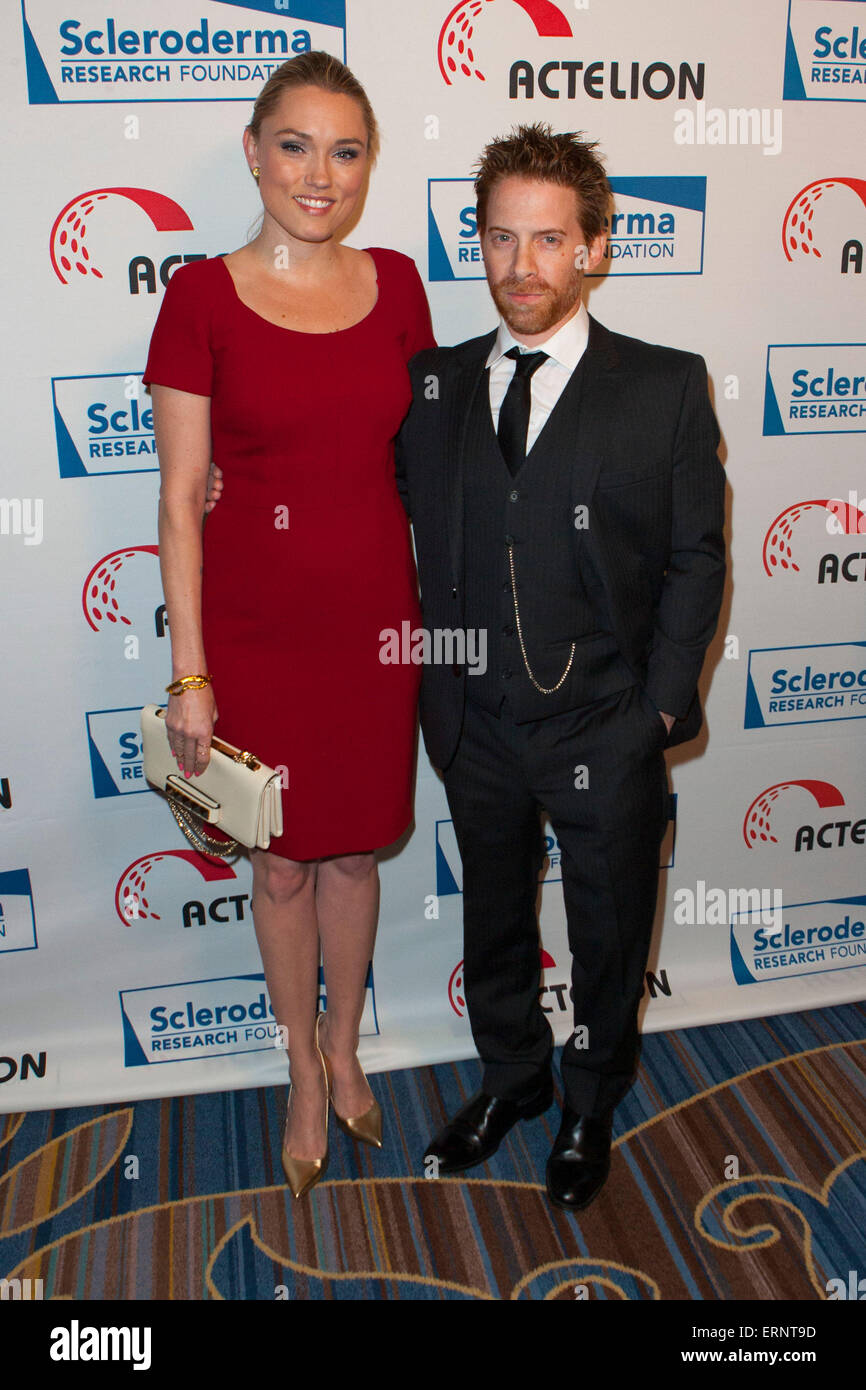 Los Angeles, California, USA. 5th June, 2015. Seth Green and Clare Grant  attend ''Cool Comedy - Hot Cuisine'' A Benefit For The Scleroderma Research  Foundation on June 5th, 2015 at The Beverly