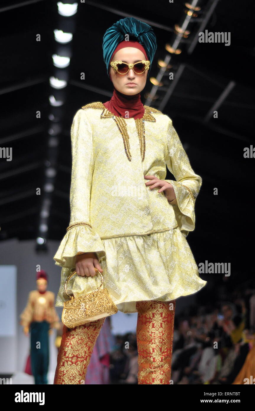 Hijab Collection Design By Dian Pelangi Stock Photo - Alamy