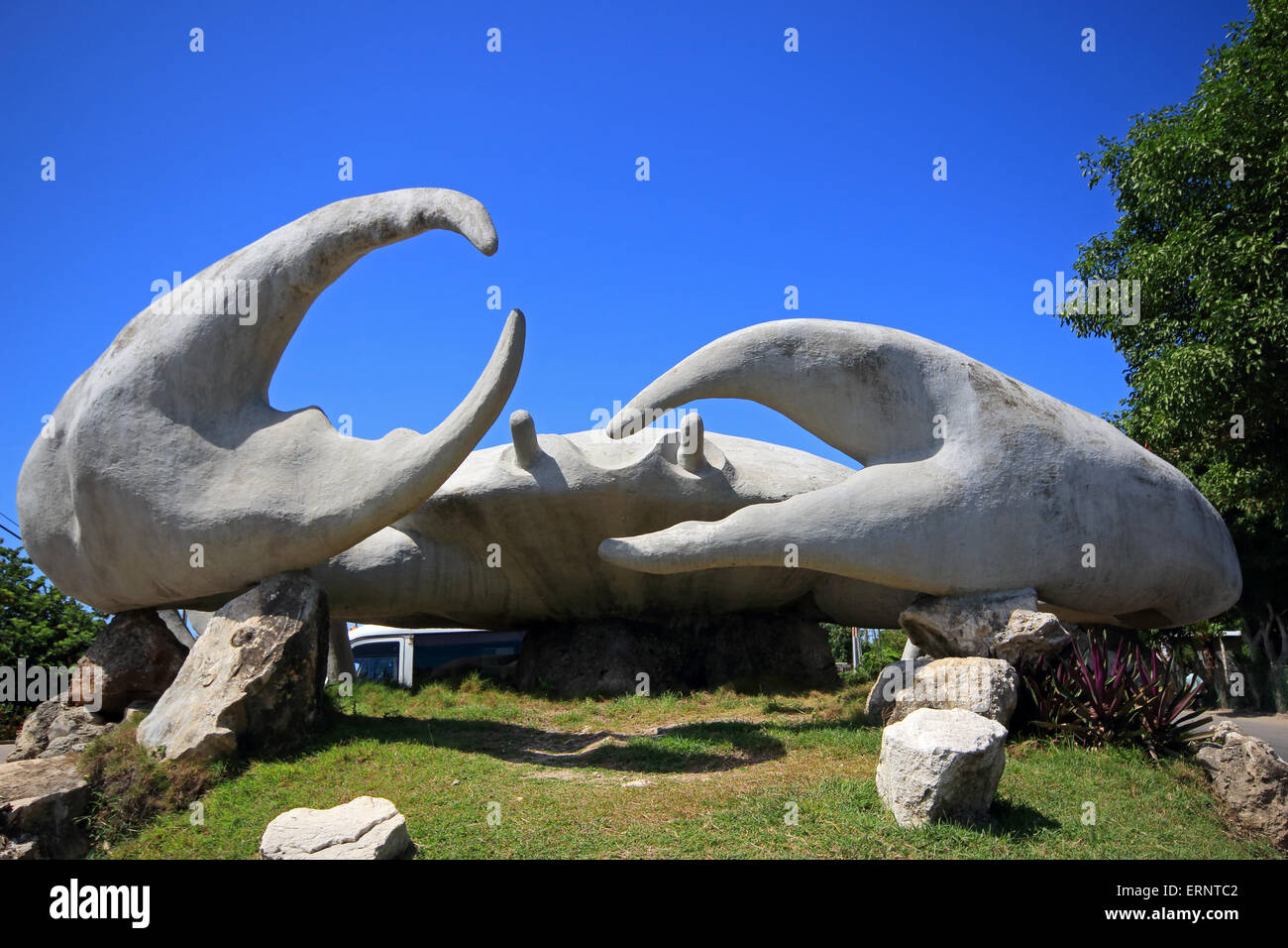 This sculpture of Big Crab is the symbol of Caibarien, also known as ...