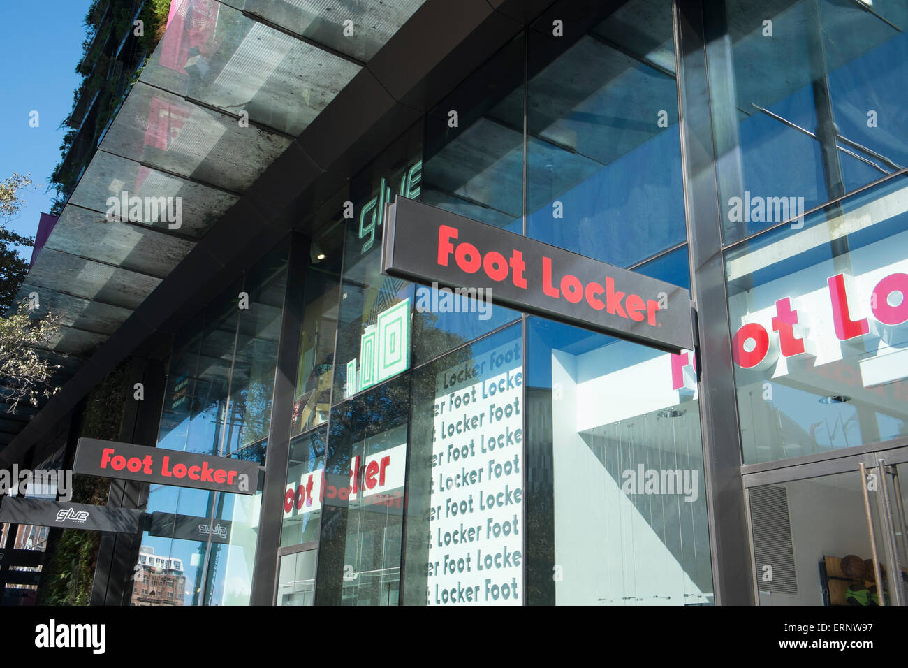 Foot locker store shop in chippendale,Sydney,Australia Stock Photo