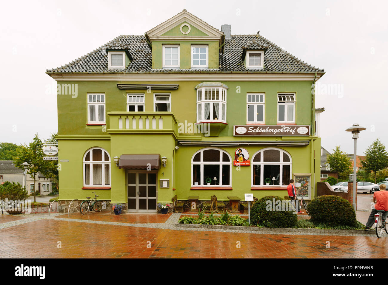 Schonberger Hof, Schonberg, Probstei, Plon district, Schleswig-Holstein, Germany Stock Photo
