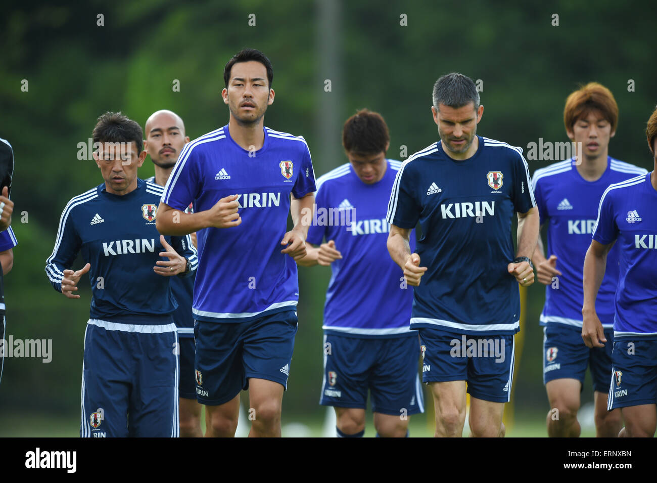 Chiba, Japan. 2nd June, 2015. Maya Yoshida (JPN) Football/Soccer : Japan national team training session in Chiba, Japan . © FAR EAST PRESS/AFLO/Alamy Live News Stock Photo