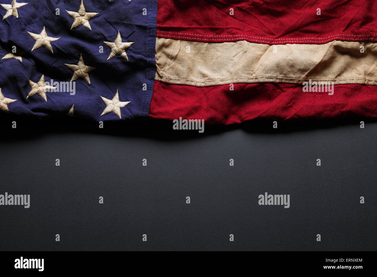 Old American flag background for Memorial Day or 4th of July Stock ...