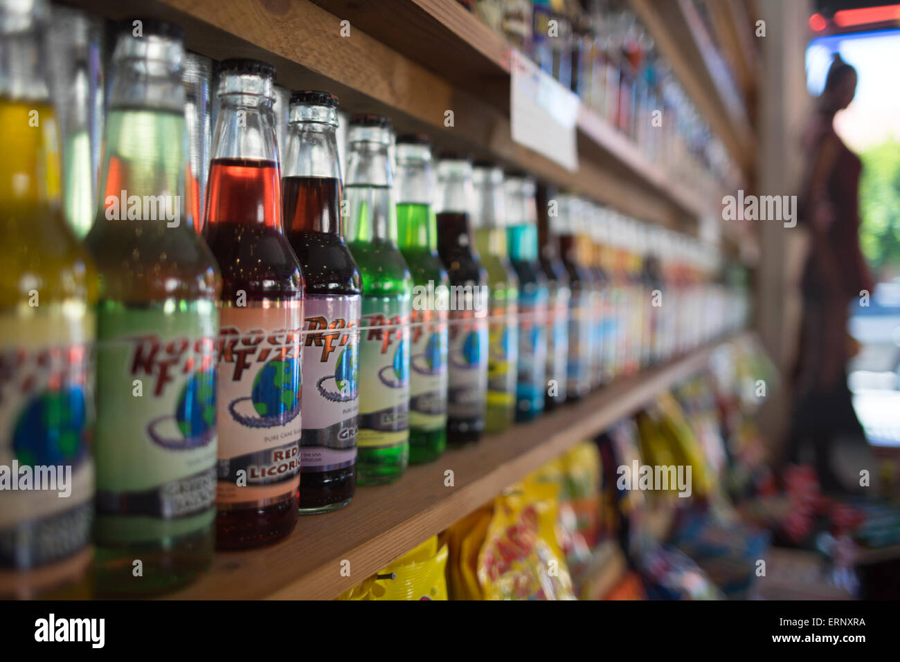 Rocket Fizz San Luis Obispo Stock Photo Alamy
