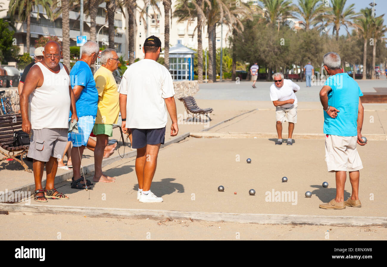 Bocce Ball Beach High Resolution Stock Photography and Images Alamy