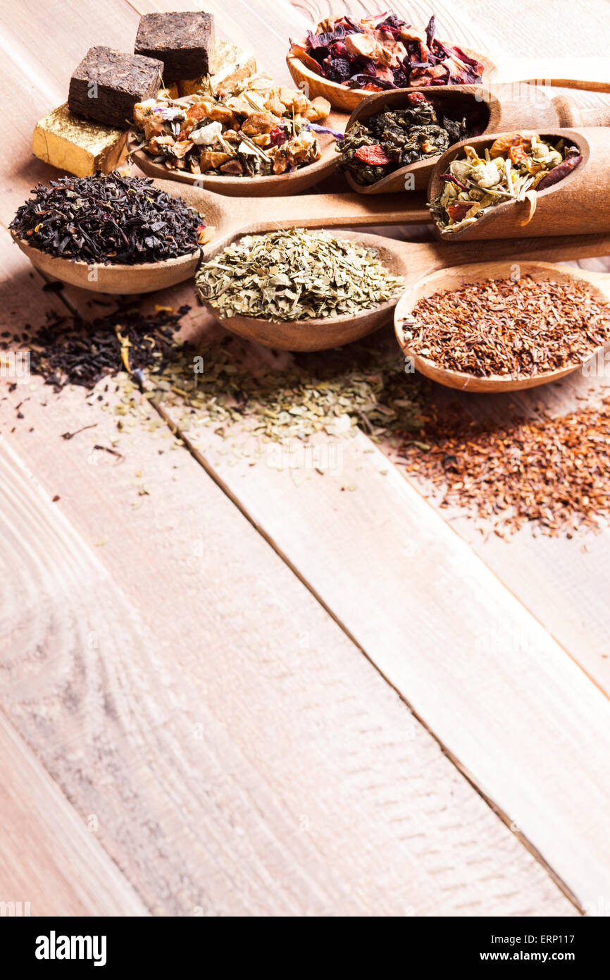 Various of tea Stock Photo - Alamy