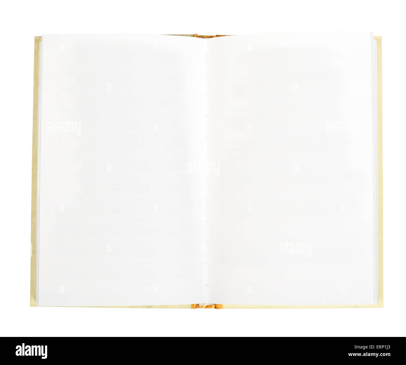 Blank open book Stock Photo - Alamy