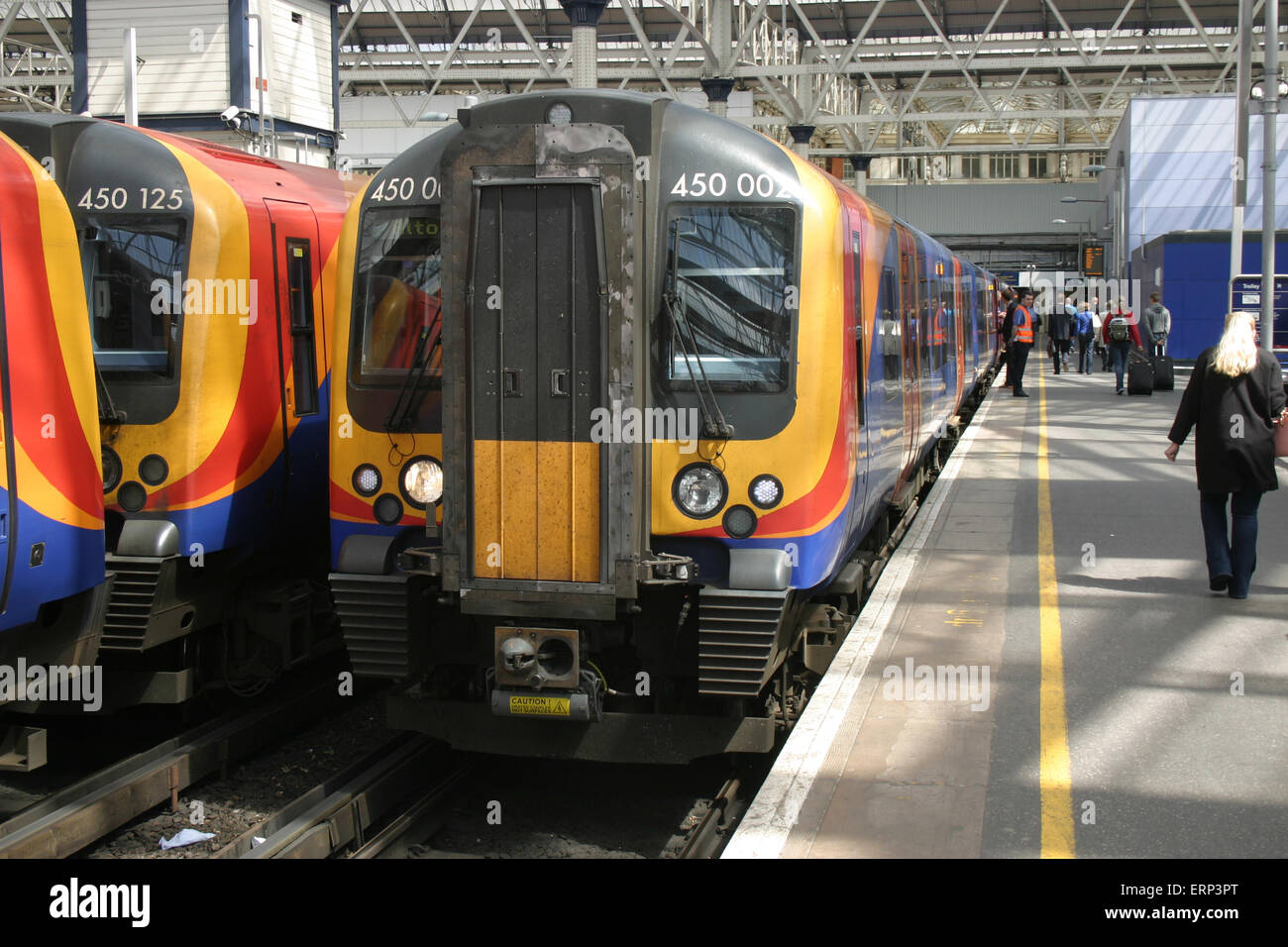 SOUTH EAST SOUTHEASTERN TRAINS Stock Photo