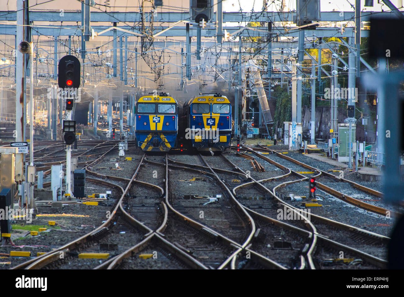 Sydney, AUSTRALIA - June 06, 2015: The Great Train Race from Central to ...