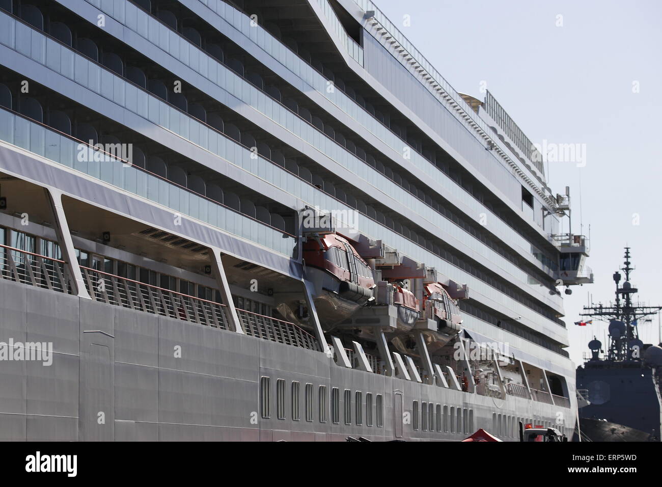 Gdynia,Poland, 6th, June 2015 The Viking Star criuse ship under the Norwegian flag sits at Gdynia port. The ship is  228 metres long and 29 metres wide. It can take 930 passangers and has 602 crew members Credit:  Michal Fludra/Alamy Live News Stock Photo