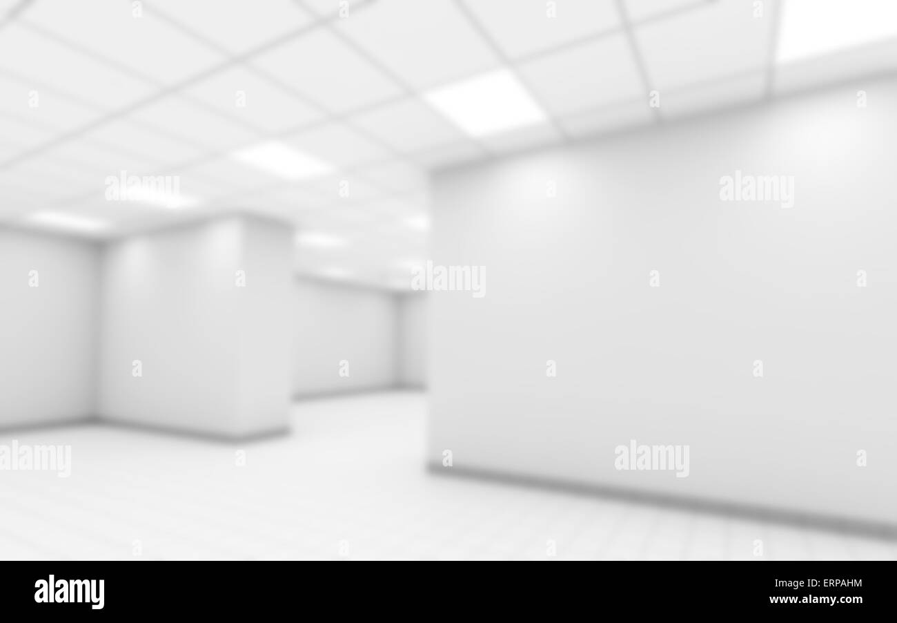Blurred abstract empty office room interior background, 3d Stock ... Blurred abstract empty office room interior background, 3d Stock ...