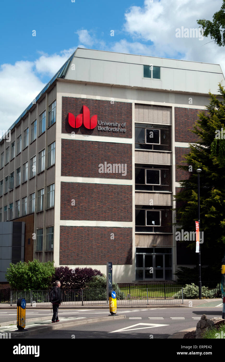 University Of Bedfordshire Building, Luton, Bedfordshire, England, UK ...