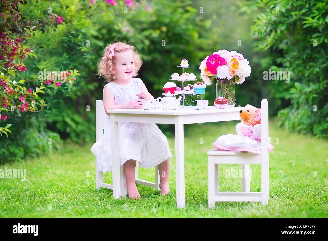 tea party table for toddlers